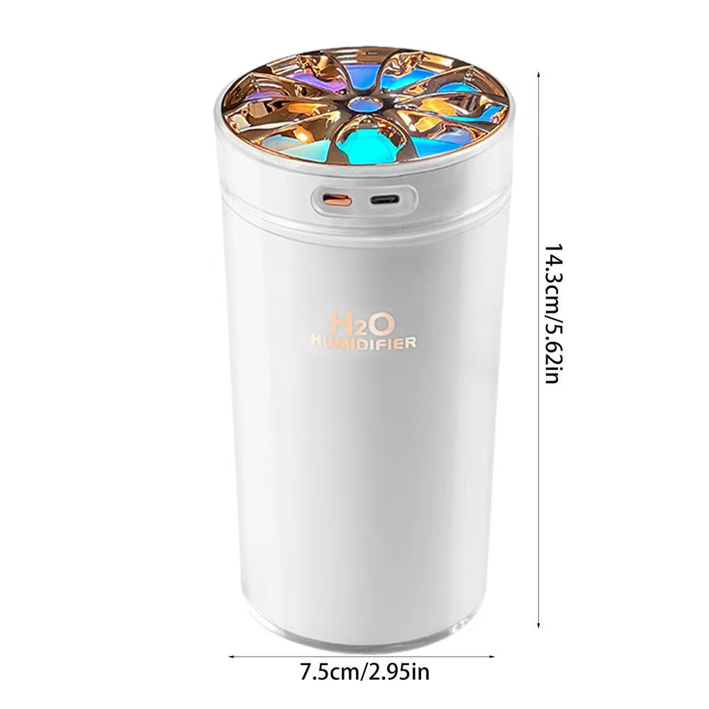 Portable Aromatherapy Humidifier Car Mini Desktop USB Household Air Mist Business Cute Mute Humidifier Car Air Humidifier