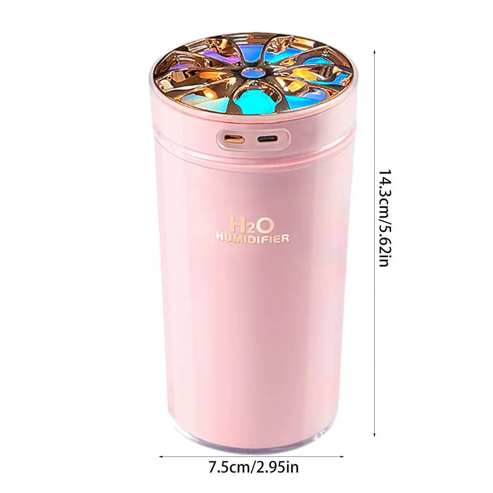 Portable Aromatherapy Humidifier Car Mini Desktop USB Household Air Mist Business Cute Mute Humidifier Car Air Humidifier