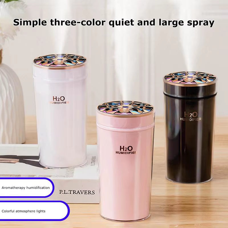 Portable Aromatherapy Humidifier Car Mini Desktop USB Household Air Mist Business Cute Mute Humidifier Car Air Humidifier
