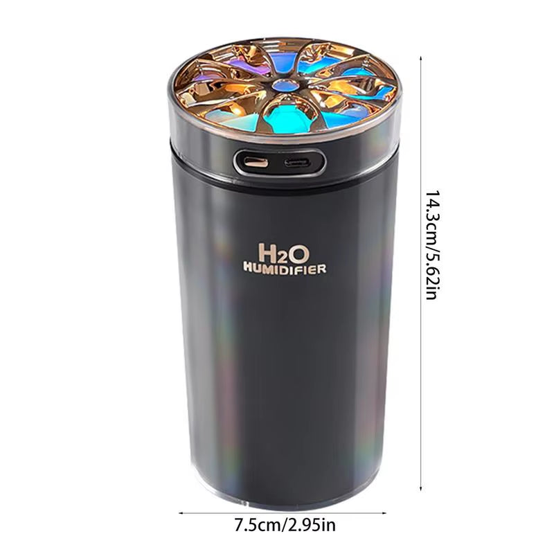 Portable Aromatherapy Humidifier Car Mini Desktop USB Household Air Mist Business Cute Mute Humidifier Car Air Humidifier